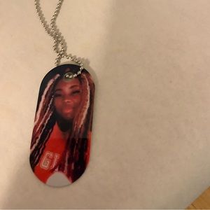 Photo tag necklaces